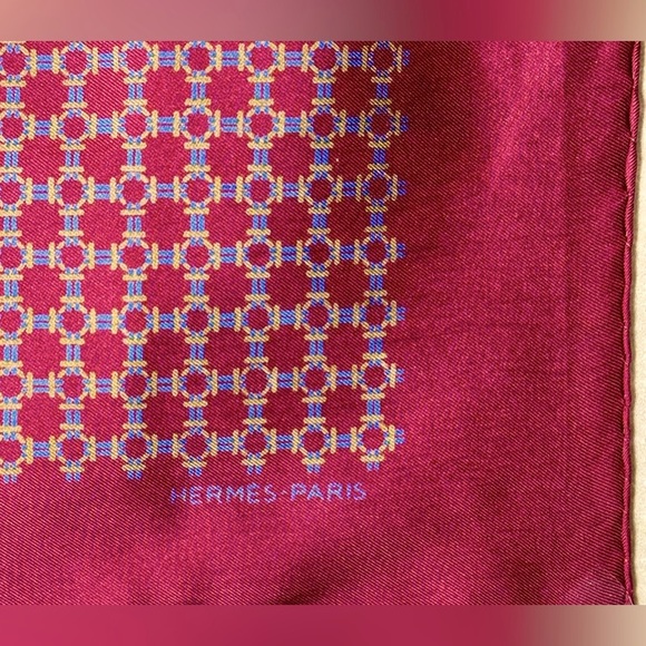 Hermes Other - HERMES Pouchette Silk Scarf & Pocket Square